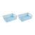 LeeQinersw 2 Pieces Storage Bins for Desk Toy Organizer Home Use Multi-Function Pencil Holder, Blue