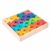LeeQinersw Acrylic Block Wooden Activity Blocks Stacking Toy Building Cubes Educational Construction with Smooth Edges Suitable for Classroom Daycare Light Table Home playrooms, Multicolor Cross