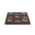 LeeQinersw Children Game Board Toe Board Game Set Decorative Board Tabletop Game Composite Material with Glossy Tokens Suitable for Coffee Table Study Shelf Styling, Red, Dark Red