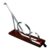 LeeQinersw Physics Demonstrator Double Loop Model Classroom Experiment Roller Coaster Science Toy Metal Path Wooden Stand Suitable for Educational Activities Home Study