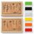 Leezmark 16 Pcs Rubber Stamps for Crafting, Stamp Kit with 6 Ink Pads, Floral & Cute Stamps for Scrapbooking, Card Making, Journaling, Wooden Flower & Vase Designs