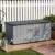 LegacyAmerhome Outdoor Storage Shed, Resin Waterproof Storage Cabinet, Large Deck Box with Smooth-Opening Lid, UV Resistant & Windproof for Patio Garden Backyards, 21 Cu.Ft Dark Grey