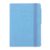 Legami – My Notebook with White Sheets, Retro Blue Theme, Small Format, FSC Paper, 192 Pages, Soft Cover, Elastic Closure, 9.5 x 13.5 cm