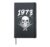 Legend Skull Design and Born in 1973 Hardcover Journal, Black
