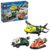 LEGO City Airplane, Service Truck & Hovercraft Remix Building Toy for Kids – Mix & Match Emergency Vehicle & Truck Toys for Pretend Play – Gift Idea for Boys & Girls, Ages 7+ – 60505