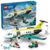 LEGO City Emergency Air Ambulance Airplane Building Toy for Kids – Pretend Play Rescue Airplane Model for Boys & Girls, Ages 6+ – Building Blocks W/Hero Minifigures – Gift Idea for Birthdays – 60465