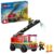 LEGO City Fire Ladder Truck Toddler Toy – Fire Truck Toy with 2 Firefighter Minifigures, Digital Guide for Boys and Girls, Ages 4+ – Learning, Educational Toy for Preschool – 60463