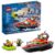 LEGO City Fire Rescue Boat Building Set – Floatable Boat Toy for Boys & Girls, Ages 5+ – Kids Pretend Play Toy for Preschool – Gift for Birthdays – 60373