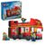LEGO City Red Double-Decker Sightseeing Bus Toy Vehicle Set, Birthday Gift for 7 Year Olds, for Kids, Double-Decker London Bus Toy, 5 Characters Including a Baby and Stroller, 60407