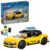 LEGO City Yellow Taxi Car Building Toy for Kids – Pretend Play Set for Boys & Girls, Ages 5+ – Toy Car W/Taxi Driver & Tourist Minifigures – Gift Idea for Birthdays – 60487