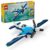 LEGO Creator 3 in 1 Aircraft Race Plane Toy – Building Toy with 3 Building Options, Airplane, Fighter Jet, or Helicopter – Gift Idea for Kids, Boys and Girls, Ages 7+ – 31160