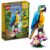 LEGO Creator 3 in 1 Exotic Parrot Building Toy Set, Transforms to 3 Different Animal Figures – from Colorful Parrot, to Swimming Fish, to Cute Frog, Creative Toys for Kids Ages 7 and Up, 31136