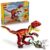 LEGO Creator 3 in 1 Fierce Dinosaur Building Toy for Boys & Girls, Ages 8+ – Gift for Birthdays – Kids Build 1 of 3 Prehistoric Animal Figures – 31379