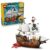 LEGO Creator 3 in 1 Iconic Pirate Ship Toy – Building Set for Boys & Girls, Ages 9+ – Includes 5 Minifigures – Gift for Kids’ Birthdays – 31387