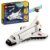 LEGO Creator 3 in 1 Space Shuttle Toys – Space Toys Building Set for Boys & Girls, Ages 6+ – Option to Build 2 Spaceships or Astronaut – Educational Gift for Kids Birthday & Holidays – 31134