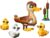 LEGO Creator Duck Family Building Set – 262-Piece Animal Toy with Posable Mother Duck & 3 Ducklings, Cute Play & Display Model, Gift for Kids – 40885