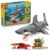 LEGO Creator Fierce Shark with a Treasure Chest Building Toy for Boys & Girls – Kids Build a Shark, Fish, or Manta Ray Animal Figure – Bedroom or Shelf Decor for Ages 8+ – 31381