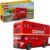 LEGO Creator London Bus – 245-Piece Double-Decker Bus Building Set, Iconic British Vehicle Model with Turning Wheels, Collectible London Souvenir Gift for Kids Boys & Girls – 40953