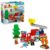 LEGO DUPLO Town Fire Truck with Hose and Firefighter Building Toy for Toddlers – Learning Play Set for Boys & Girls, Ages 2+ – Building Blocks for Motor Skills Practice – Gift for Birthdays – 10473