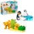 LEGO DUPLO Town Wild Animal Families Penguins & Lions Building Toy Playset – Preschool Learning & Educational Animal Toy for Toddlers, Boys and Girls, Ages 2+ – Baby Gift Ideas – 10442