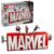 LEGO Marvel: Marvel Logo & Minifigures Building Toy – Marvel Collectible Set for Kids, Boys and Girls, Ages 12+ – Model Kit with 5 Minifigures – Gift Idea for Birthday – 76313