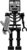 Lego Minecraft Wither Skeleton Minifigure with Sword