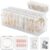 Legrape Acrylic Jewelry Box with 12 Small Boxes & 30 Anti Tarnish Bags