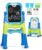 Lehoo Castle Easel for Kids, Adjustable Standing Art Easel for Kids 3 4, Magnetic Chalkboard Whiteboard with Drawing Accessories, Gifts for Toddler Boys Girls