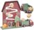Lehoo Castle Wooden Montessori Toys for 1 Year Old, Farm Animal Ramp Toy