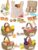 Lehoo Castle Wooden Play Food Sets for Kids Kitchen, Cutting Fruits Vegetables Meat Fish Desserts & Shopping Bag & 4 Storage Baskets, Pretend Play Kitchen Accessories Gift for Boys Girls