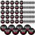 Leinuosen 200 Pcs Beast Mode Football Helmet Stickers 1-1/8 Inches Sports Fan Shop Beast Mode Helmet Award Decals Vinyl Self Adhesive Stickers for Car Hockey Lacrosse Football Baseball, 8 Sheets