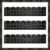 Leinuosen 50.5 ft Bulletin Board Border 44 Pcs Squiggles and Dots Die Cut Border Trims with 20 Sheet Glue Point Dots Bulletin Back to School Decoration for Classroom School Office(Black with White)