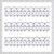Leinuosen 50.5 ft Bulletin Board Border 44 Pcs Squiggles and Dots Die Cut Border Trims with 20 Sheet Glue Point Dots Bulletin Back to School Decoration for Classroom School Office(White with Black)