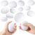 Leitee 12 Pcs Brain Stress Balls Bulk 3 Inch Large Brain PU Hand Muscle Exercise Pressure Ball Funny Stress Relief Ball for Adult Improving Grip Strength Prop Halloween Stuffing Stuffer(White)