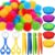 Leitee 71 Pcs Sensory Bin Filler,Blue,Regular