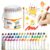 Leiteea Twist Crayons, Gel Coloring Sticks, Jumbo Twistable Art Crayon Set