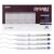 Lekreo 24 Counts Erasable Gel Pens, 0.7mm Fine Point Retractable Clicker Pens with 24 Black Blue Refills,Make Mistakes Disappear for Writing Planner Drawing and Crossword Puzzles
