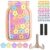 LeLehome Magnetic Reward Jar for Kids, Cute Flowers Wood Incentive Jar Behavior Chart Reward System for Home Classroom Potty Training Chores Good Habits, Boys & Girls