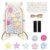LeLehome Magnetic Reward Jar for Kids, Cute Wood Incentive Jar Behavior Chart Reward System for Home Classroom Potty Training Chores Good Habits, Boys & Girls