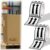 LemonSecret 1000 Pcs Arrows Up Labels – Adhesive Arrow Goods Shipping Stickers for Packages, 3 x 4 Inches (Black)