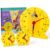 Lenwen 2 Pcs Classroom Clock Kit 24 Hours Learn to Tell Time Teaching Clock Toy for Kids Teaching Time Resources for Kids Learning Teacher Classroom Supplies (Yellow)
