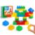 LESONG Sensory Building Toys for Toddlers: 24PCS Squeezable Silicone Stacking Toys – Early Learning Construction Playset for Preschool Manual Skills, Birthday Gifts