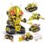 LESSETI 5-in-1 STEM RC Robot Building Blocks Kit, Educational Toys Age 6-12