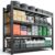Letaya 71.3″ W Metal Storage Shelves,5000LBS Heavy Duty Garage Shelving Units, 4 Tier Adjustable Utility Rack Shelf,Large Industrial Shelves,for Shop,Warehouse,Black (71.3″ W x 24″ D x 70″ H)