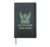 Let God Guide Your Soul Angel Faith Trust Inspiration Art Hardcover Journal, Black