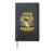 Let’s Go Bananas Vintage Banana Meme Funny Banana Retro Hardcover Journal, Black