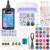 LET’S RESIN UV Resin Jewelry Making Kit – 153Pcs Crystal Clear 250g UV Resin Kit with Light, UV Resin Molds, Resin Starter Kit for Beginners, Keychain&Earring Making, Craft Decor