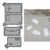 Letters Envelope Label Metal Die Cuts for Card Making