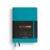 LEUCHTTURM1917 The Official Bullet Journal Edition 2 – Notebook Built for BuJo, Medium A5 204 Pages of 120gsm Paper, with Bujo Pocket Guide (Turquoise25)