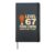 Level 67 Food Coma Funny Thanksgiving Gamer Humor Hardcover Journal, Black